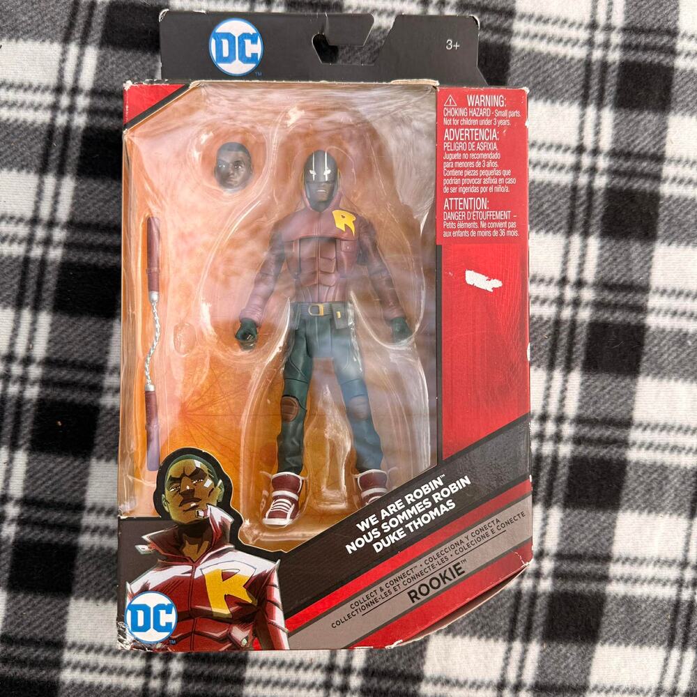 DC Multiverse We Are Robin Duke Thomas Figure Rookie BAF Left Leg Sealed NIB